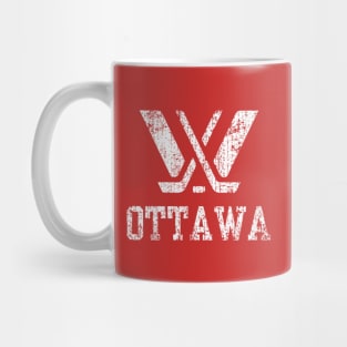 Distressed Ottawa PWHL Mug